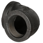 Black Malleable Iron Elbow 90 1"